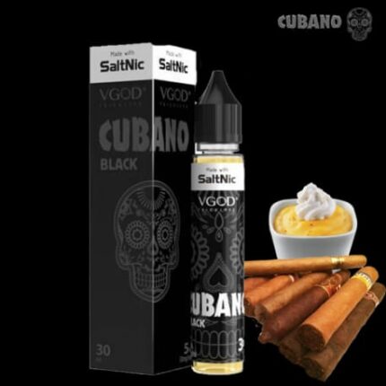 Vgod Cubano Black Salt-Nic 30mL