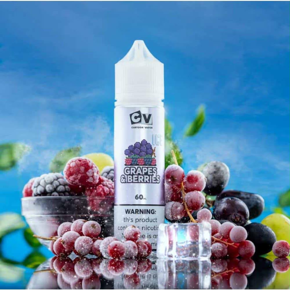CV Ice Grapes & Berries 60ml E-Liquid cv Ice Grapes & Berries 60ml E-Liquid