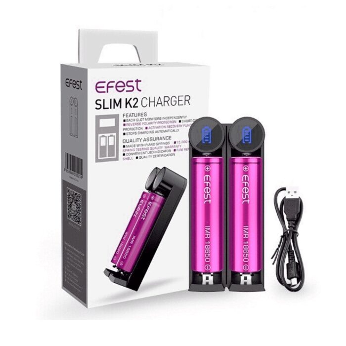 Efest Slim K2 Dual Battery Charger