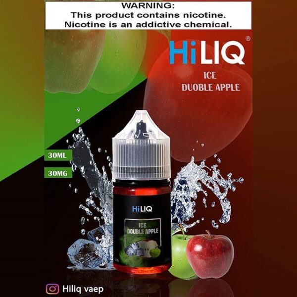HiLiQ ICE Duoble Apple 30ML Salt nic