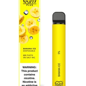Banana ICE by PUFF Plus Disposable kit