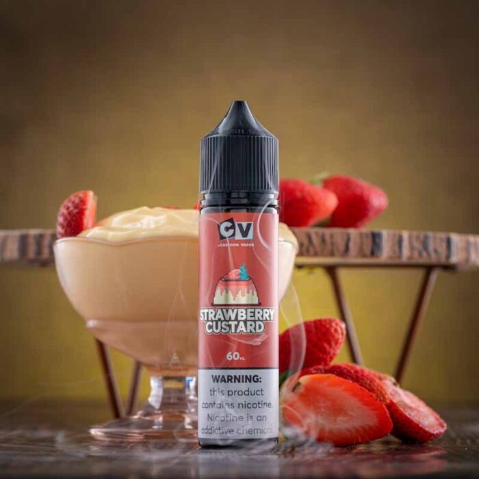 CV Strawberry Custard  by cartoon Vapor