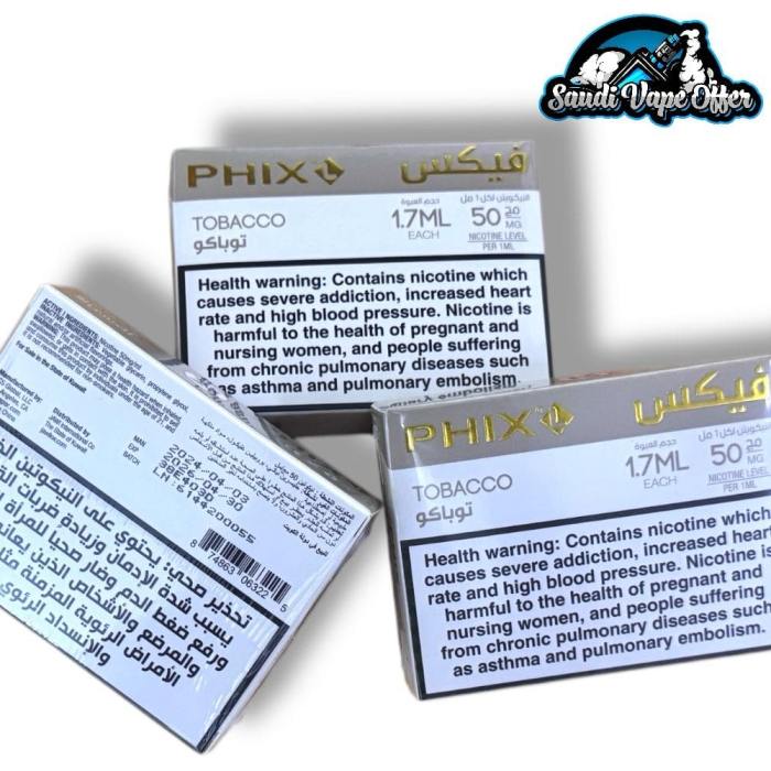 Phix tobacco pods L flavours 1.7ML 50mg