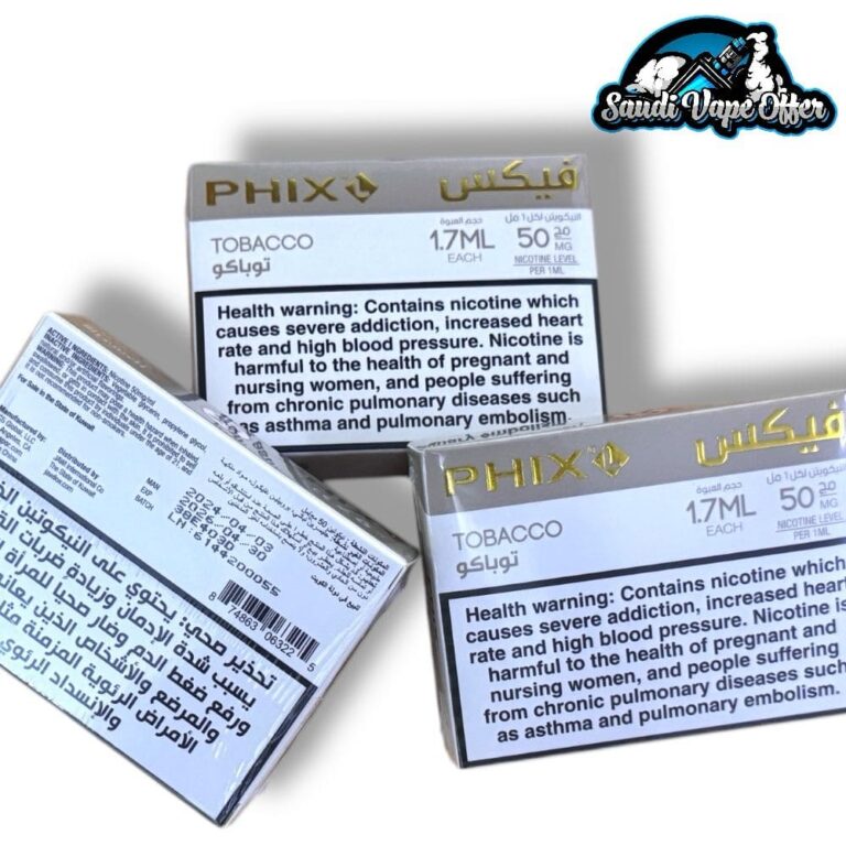 Phix tobacco pods L flavours 1.7ML 50mg