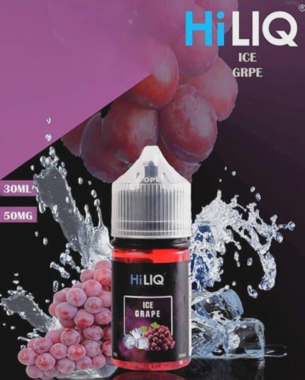 HiliQ ICE Grape salt nic 30ml 70VG 30PG 30ml 30mg 50mg