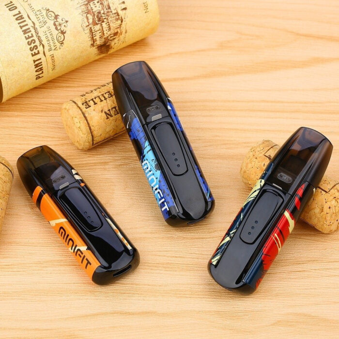 Justfog Minifit pod system kit is an easy to use, ultra portable vaping system that is powered by a 370mAh battery and comes with a 1.5mL refillable cartridge. Justfog Minifit pod system kit is an easy to use, ultra portable vaping system that is powered by a 370mAh battery and comes with a 1.5mL refillable cartridge.