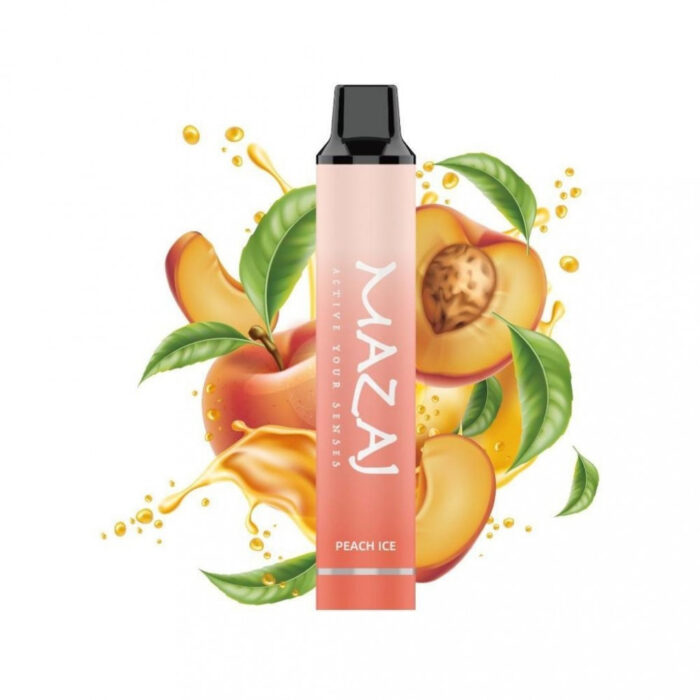 Mazaj peach ice 3000 puffs |Titan disposable device