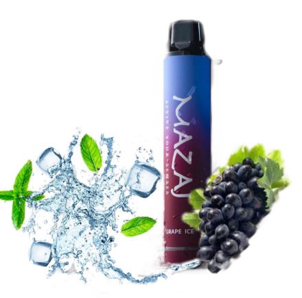 Mazaj Grape ice 3000 puffs |Titan disposable device - by Mazaj Mazaj Grape ice 3000 puffs |Titan disposable device - by Mazaj
