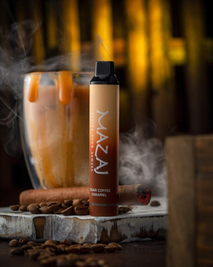 Mazaj Cigar Coffee Caramel 3000 puffs by Titan DP