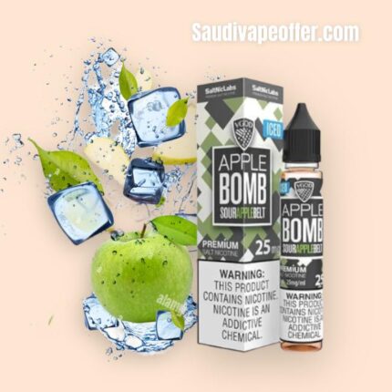 APPLE BOMB ICE Salt nic by VGOD