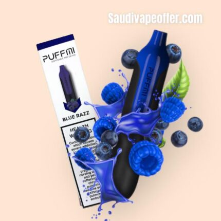 PUFFMI Blue Razz Disposable vape 1500 puffs