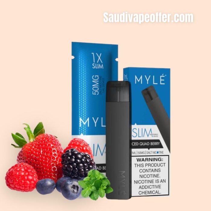 Myle mini2 ice quad berry