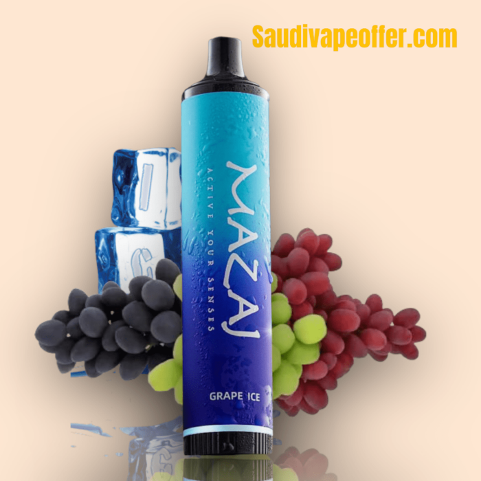 Mazaj Grape ICE 5k Disposable Vape