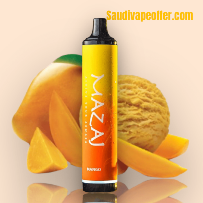 Mazaj 5k Mango Disposable Vape