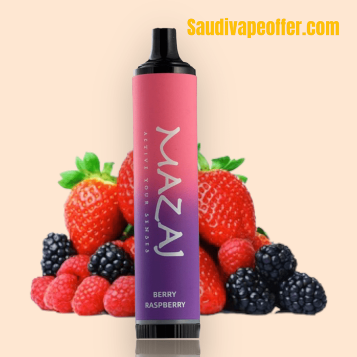 mazaj 5k berry raspberry Mazaj Berry Raspberry 5000Puffs DP Vape