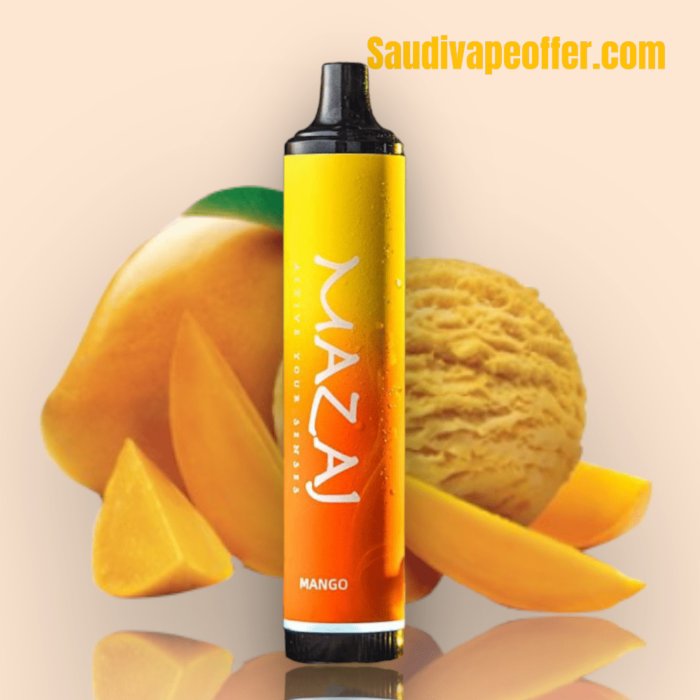 Mazaj 5k Mango Disposable Vape Mazaj 5k Mango Disposable Vape