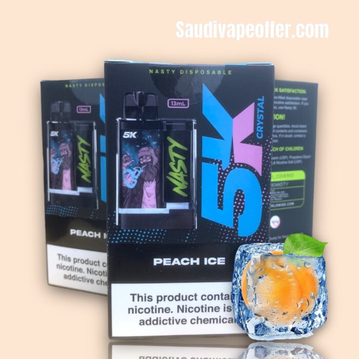 Nasty Peach ICE 5k Disposable vape