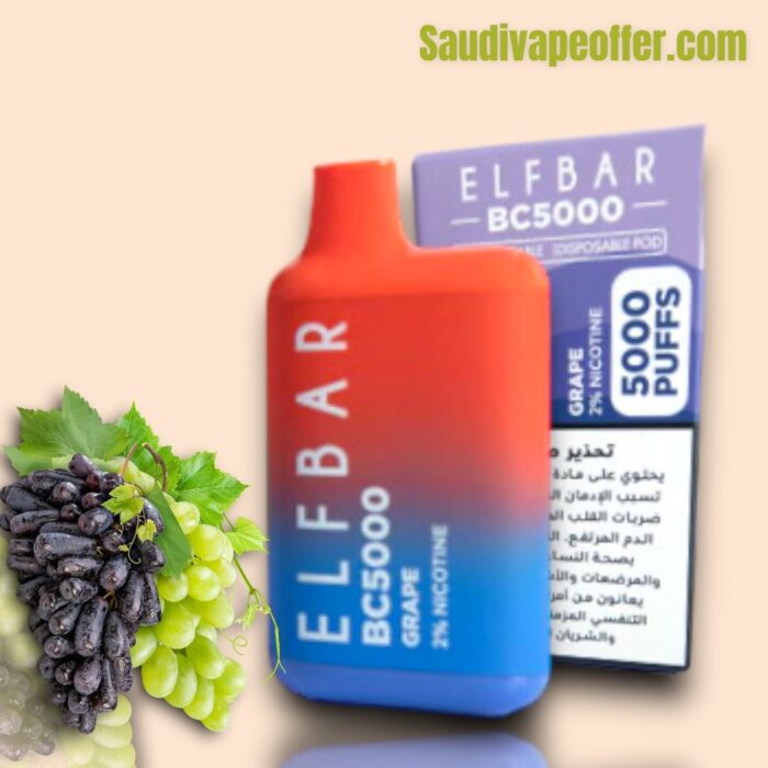 ELFBAR Grape BC5000 Puffs ELFBAR Grape BC5000 Puffs