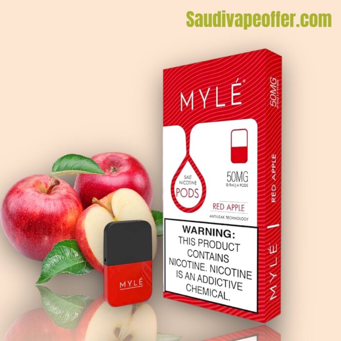 Myle V4 Red Apple Pods Myle V4 Red Apple Pods
