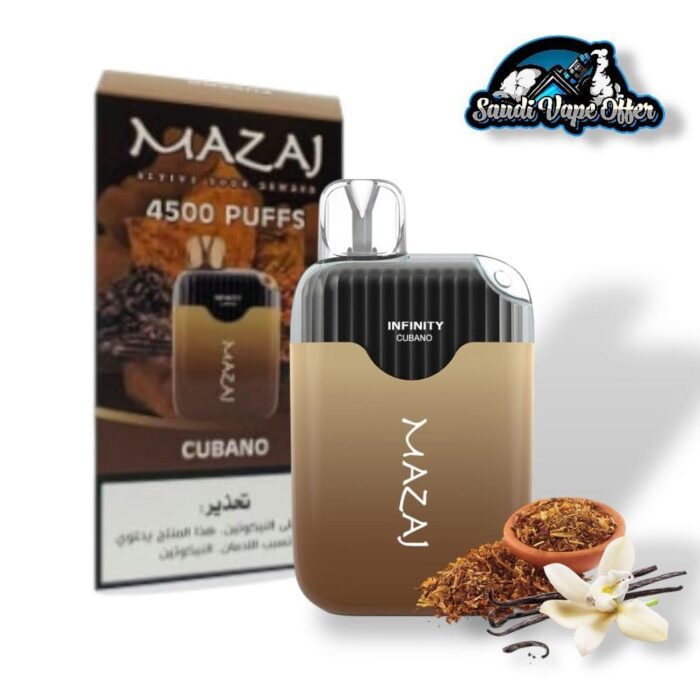 Mazaj Infinity Cubano 4500 puffs