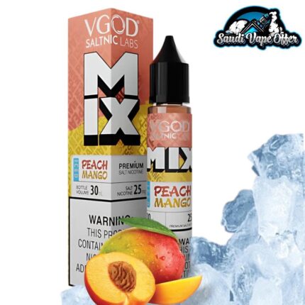 Vgod Peach Mango ICE Salt Nic Premium E-Liquid