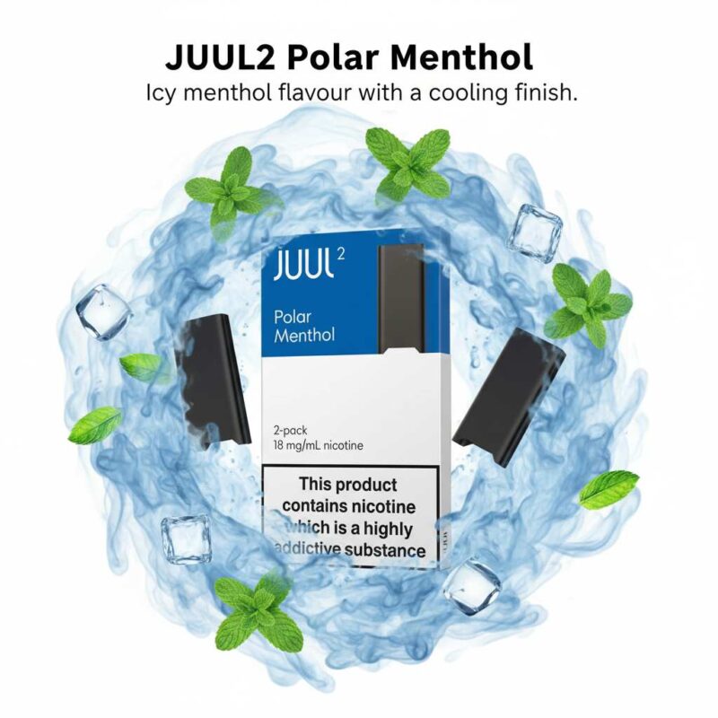 JUUL2 Pods Polar Menthol Flavors