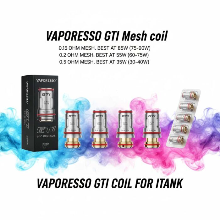 Vaporessp GTI Mesh Coils Vaporessp Replacement GTI Mesh Coils