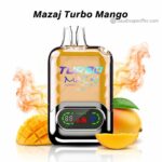 Mazaj Turbo Mango 15000 Puffs Rechargeable Disposable Vape - سحبه مزاج تيربو مانجو 15 الف
