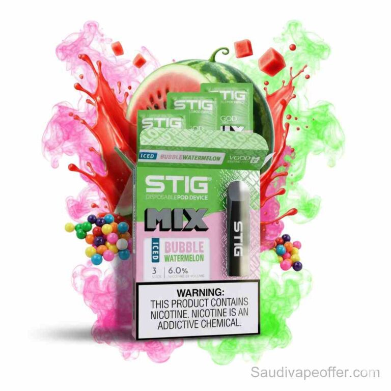 STIG Bubble Watermelon ICE by Vgod Disposable Vape