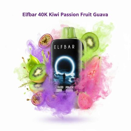 Elfbar Moonnight Kiwi Passion Fruit Guava - سحبة الف بار مون نايت كيوي باشن فروت جوافة