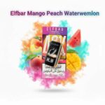 Elfbar Moonnight Mango Peach Watermelon 40K Puffs Disposable Vape - سحبة الف بار مون نايت مانجو خوخ بطيخ 40 الف موش