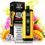 Al Fakher 40000 puffs Cool Mango | Crown Bar Megamax Shisha 6mg