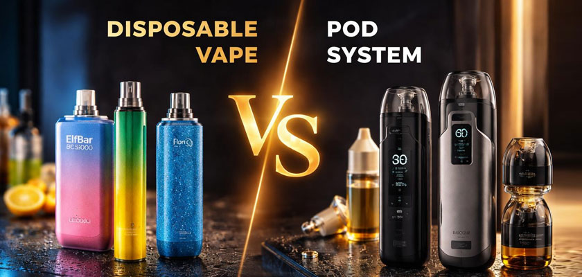 Disposable vape Vs Pod System