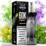 Al Fakher Crown Bar 60K Grape Mint 6mg rechargeable electronic shisha
